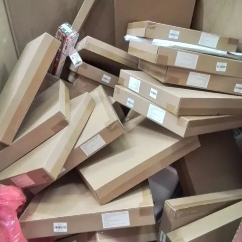 PALLET CONTAINING LARGE QUANTITY OF BOXED GARDEN RAKES ETC.