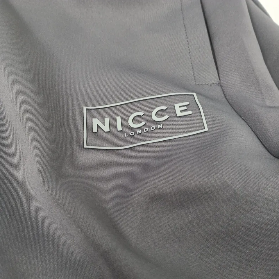 NICCE GREY TRACK SUIT BOTTOMS MEDIUM