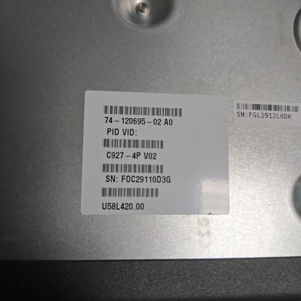 CISCO C927-4P ROUTER (V02) – ENTERPRISE NETWORKING