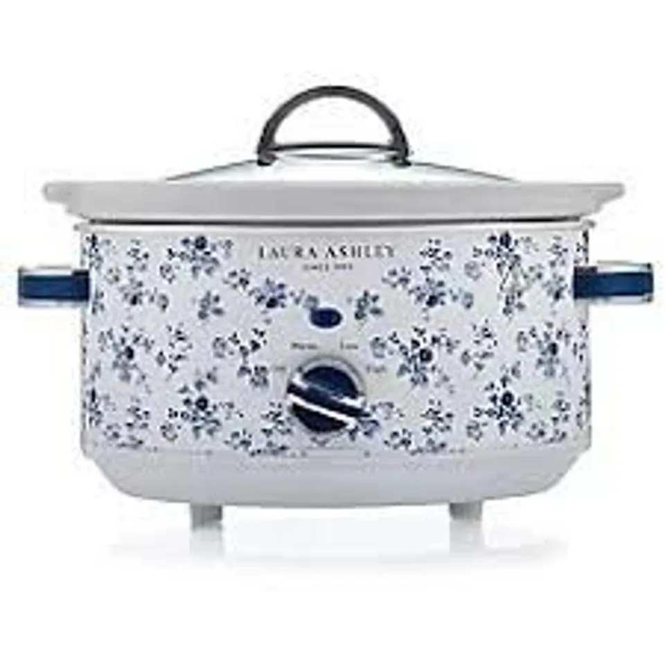 LAURA ASHLEY 3.5L SLOW COOKER IN CHINA ROSE