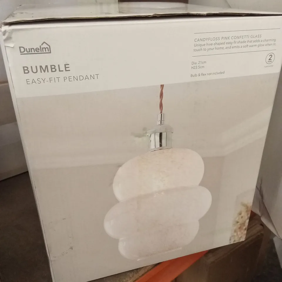 BOXED BUMBLE EASY FIT PENDENT 