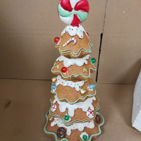 LED GINGERBREAD TREE