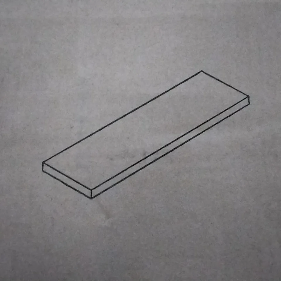 BOXED FLOATING SHELF SIZE 4H×90W×23.5DCM
