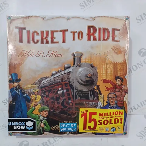 BOXED DAYS OF WONDER TICKET TO RIDE BOARD GAME
