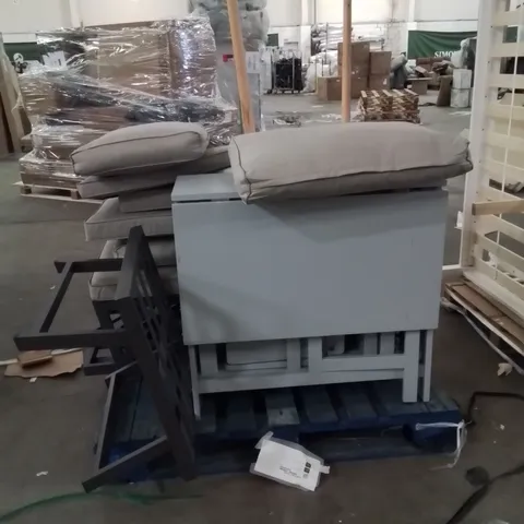 PALLET OF INCOMPLETE FURNITURE PARTS