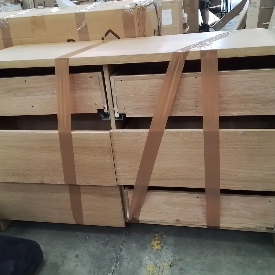 6 DRAWER CHEST OF DRAWERS 