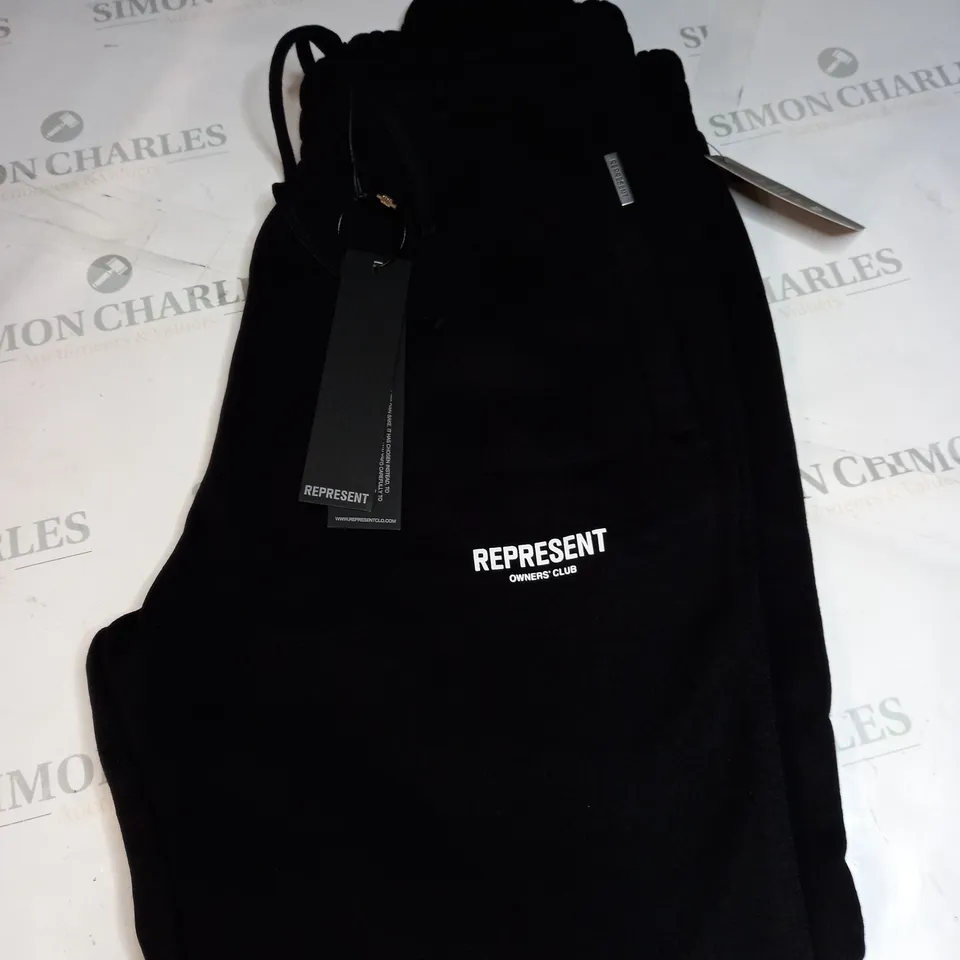 REPRESENT OWNERS CLUB SWEATPANTS SIZE LARGE