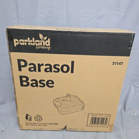 PARKLAND PARASOL BASE – GARDEN & PATIO