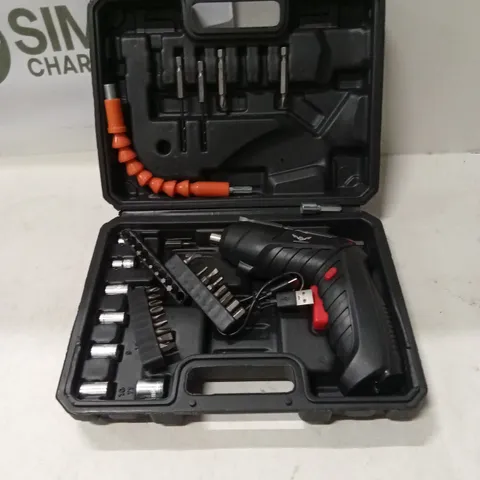 CORDLESS DRILL KIT IN HARD CASE