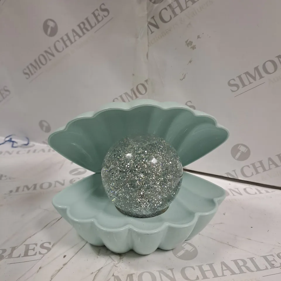 BOXED SENSE AROMA SEA SHELL LED COLOUR CHANGING LAMP - RAINBOW 