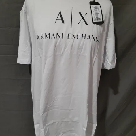 ARMANI EXCHANGE WHITE T-SHIRT - XXL