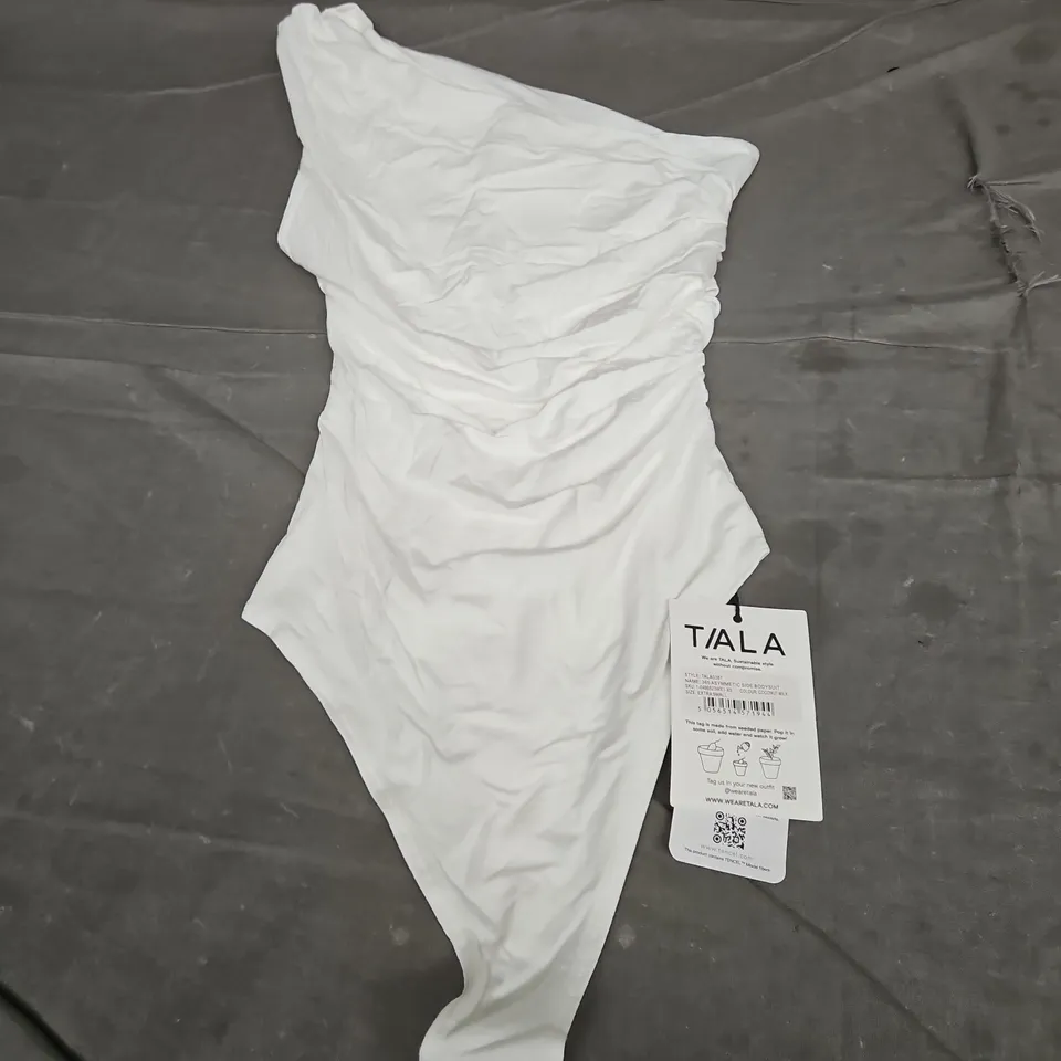 TALA 365 ASYMMETIC SIDE BODYSUIT - SIZE XS