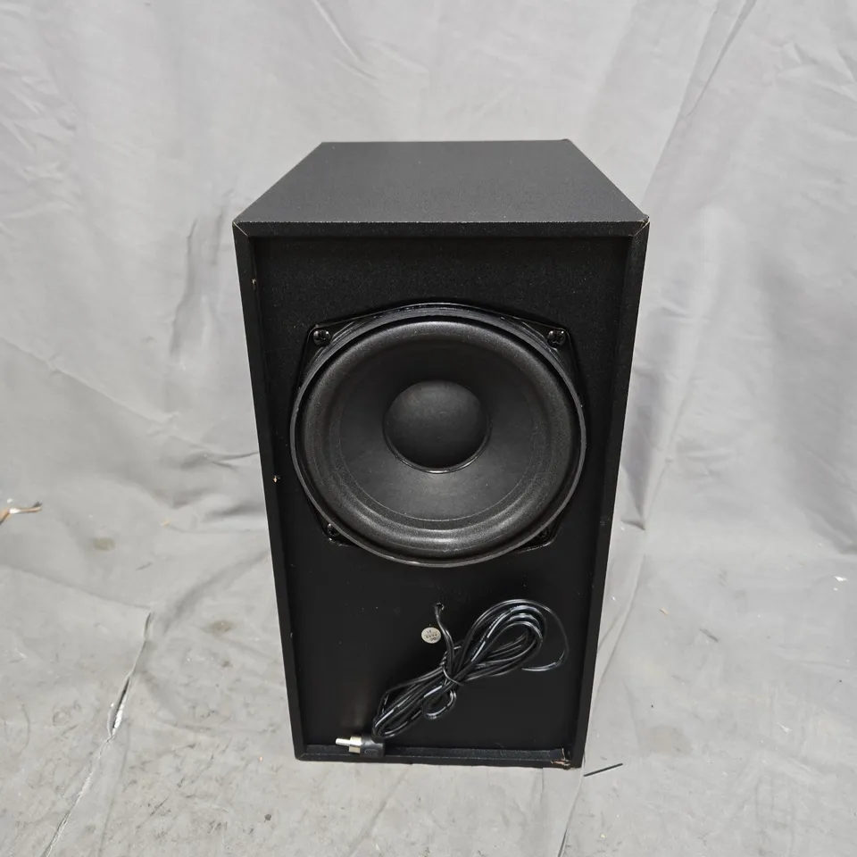 BLISS & BEYOND SONICEDGE SUBWOOFER – BLACK (5.25-INCH DRIVER) - BOXED