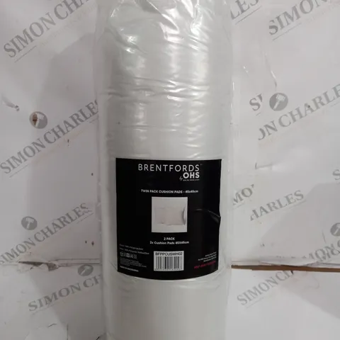 BRENTFORDS BY OHS TWIN PACK CUSHIONS PADS