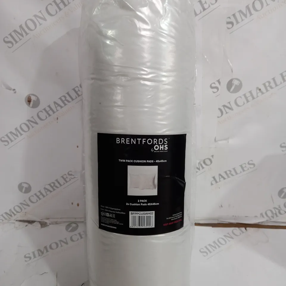 BRENTFORDS BY OHS TWIN PACK CUSHIONS PADS 