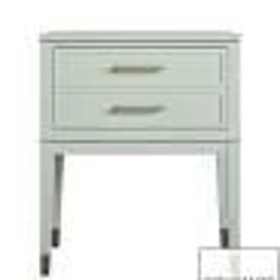BOXED WESTERLEIGH 2 DRAWER END TABLE