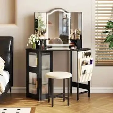 BOXED BRACKMANN DRESSING TABLE WITH MIRROR (1 BOX)