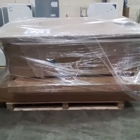 PALLET OF ASSORTED HOUSEHOLD GOODS AND PRODUCTS TO INCLUDE;MOBILE WHITEBOARD