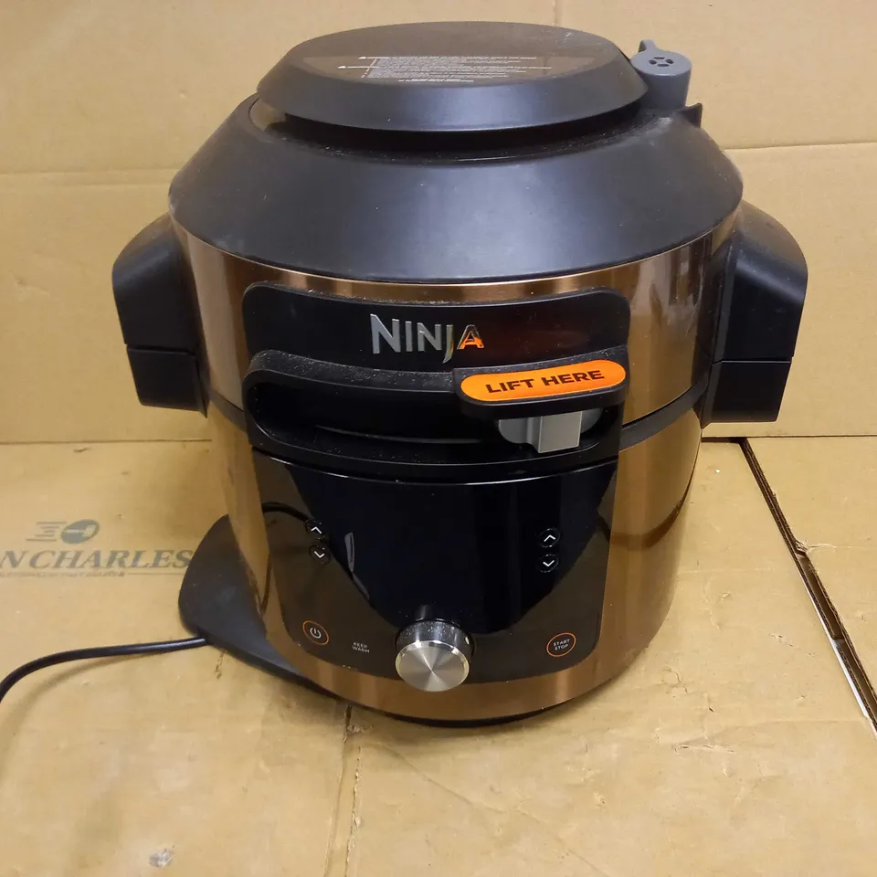 NINJA FOODI MAX 14-IN-1 SMARTLID MULTI-COOKER COPPER/BLACK