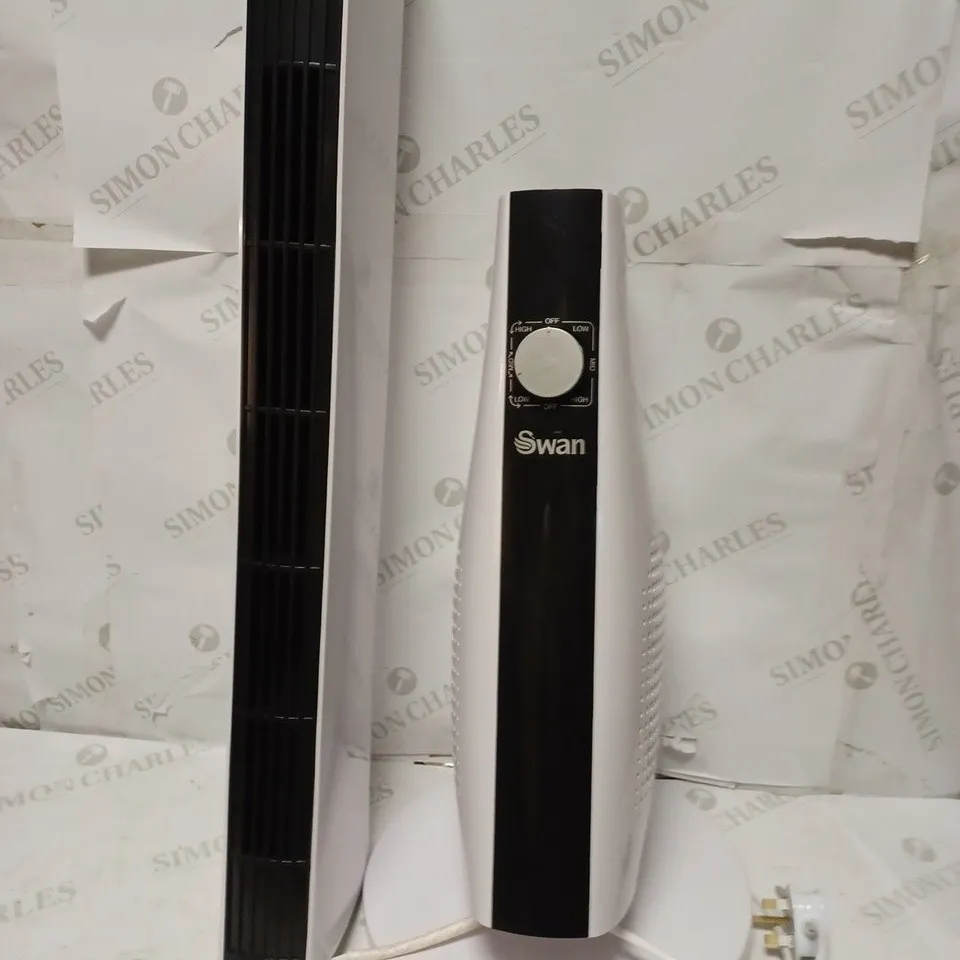SWAN DESIGN FOR LIFE TOWER FAN  RRP £39