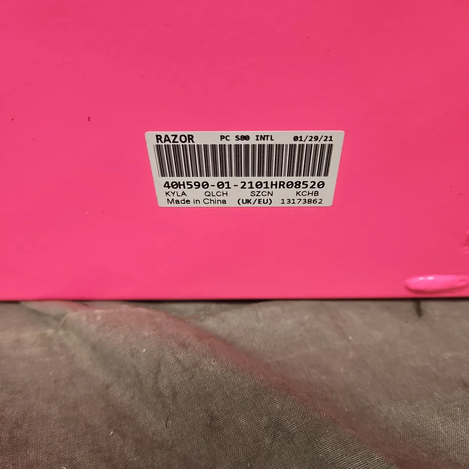 Razor Power Core 360 Electric Scooter – Pink, Boxed