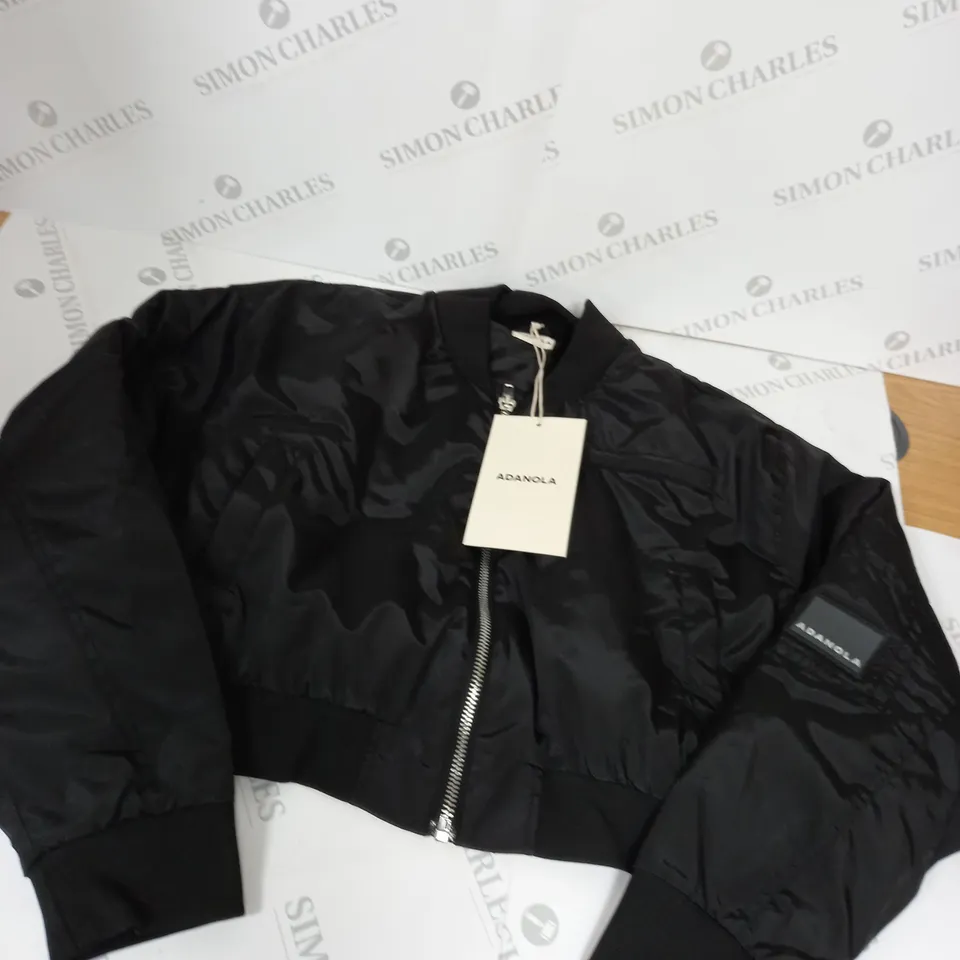 ADANOLA CROP BOMBER JACKET SIZE M