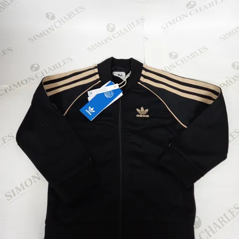 ADIDAS ORIGINAL ZIPPED TRACKSUIT TOP SIZE 3-4 YEARS