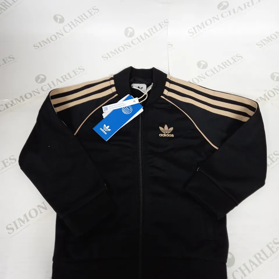 ADIDAS ORIGINAL ZIPPED TRACKSUIT TOP SIZE 3-4 YEARS