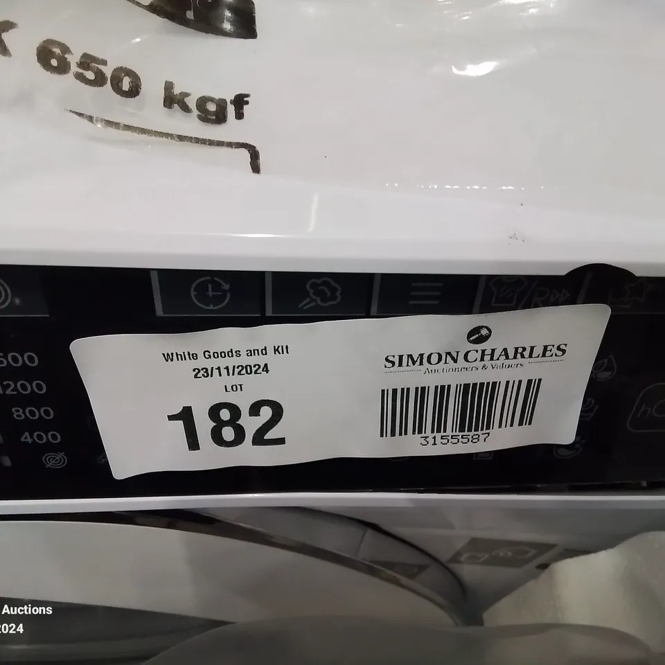 HOOVER H-WASH 500 HWB 69AMC/1-80 WASHING MACHINE FRONT-LOAD 9 KG 1600 RPM A WHITE