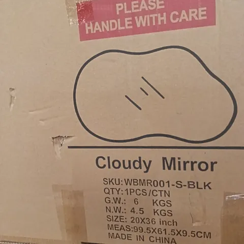 BOXED CLOUDY MIRROR (1 BOX)