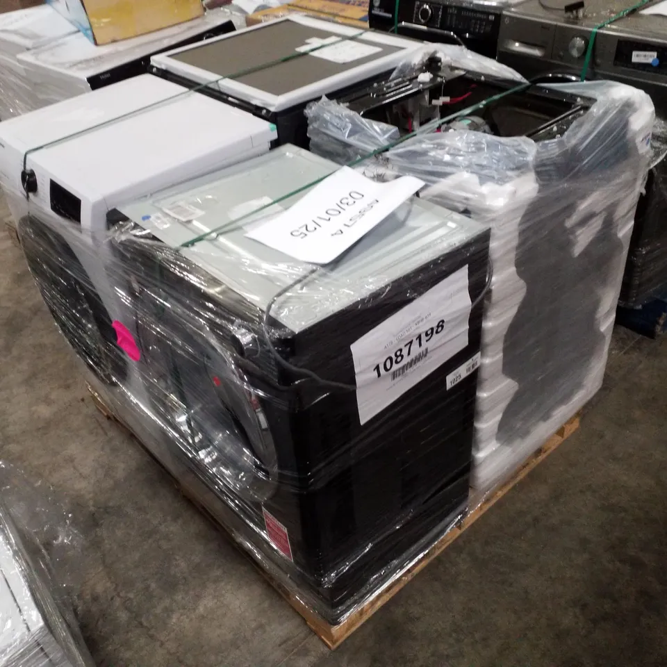 PALLET OF APPROXIMATELY 4 UNPROCESSED RAW RETURN WHITE GOODS TO INCLUDE