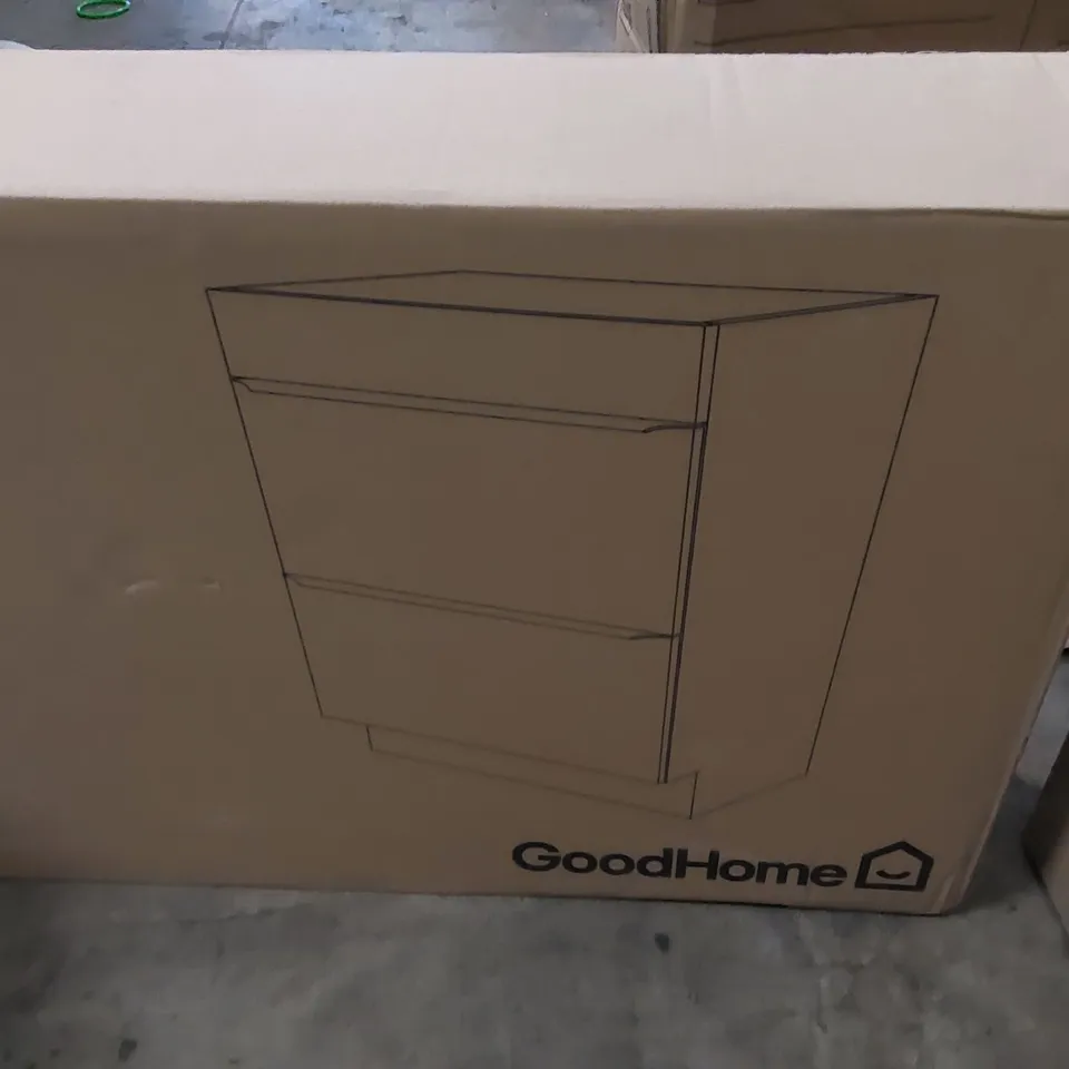 BOXED GOODHOME IMANDRA 60cm FREE-STANDING BASIN CABINET (1 BOX)