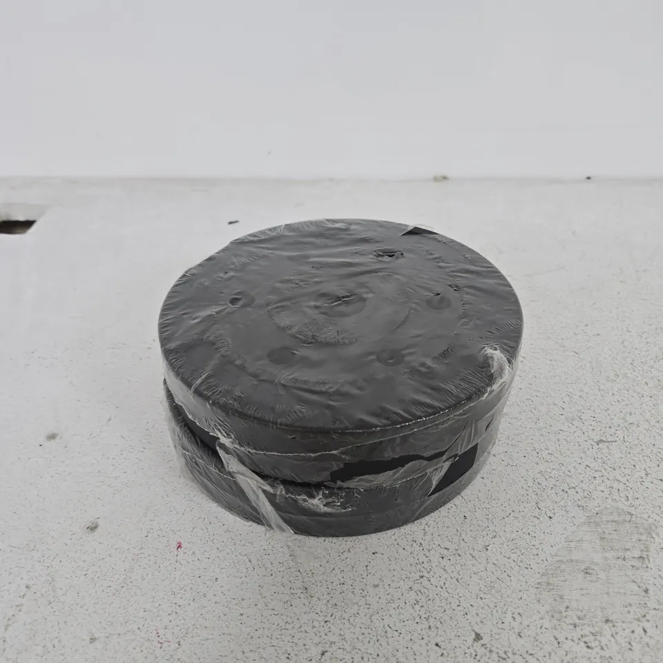 2X 2KG PLATE WEIGHTS 