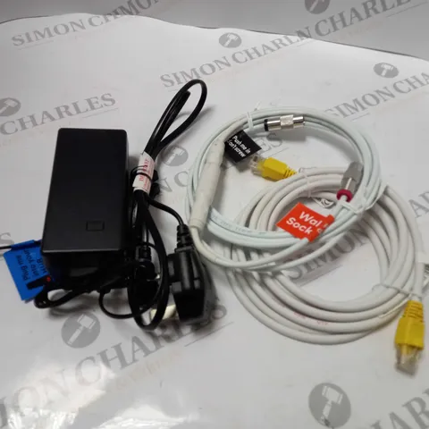 VIRGIN MEDIA HUB 3 WIRES AND PLUG