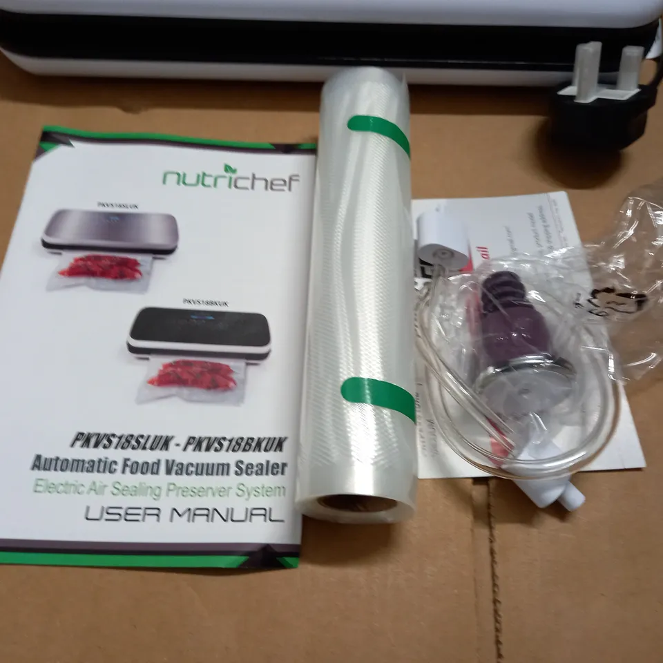 BOXED NUTRICHEF AUTOMATIC FOOD VACUUM SEALER