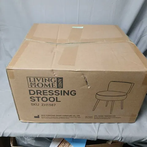 LIVING HOME DRESSING STOOL – BOXED (SKU ZH1387)