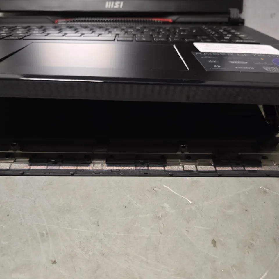 MSI RAIDER GE78HX ADVANCED GAMING LAPTOP