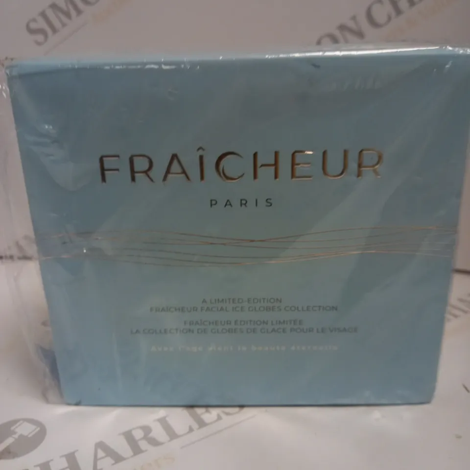 BOXED FRAICHEUR PARIS A LIMITED EDITION FRAICHEUR FACIAL ICE GLOBES COLLECTION