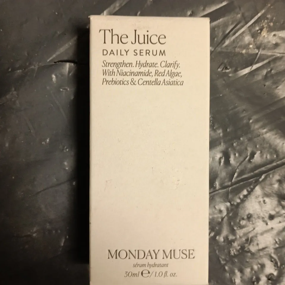 THE JUICE DAILY SERUM – MONDAY MUSE HYDRATING FACIAL SERUM - 30ML
