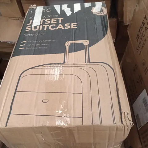 BOXED LUGG TRAVEL SUITCASE