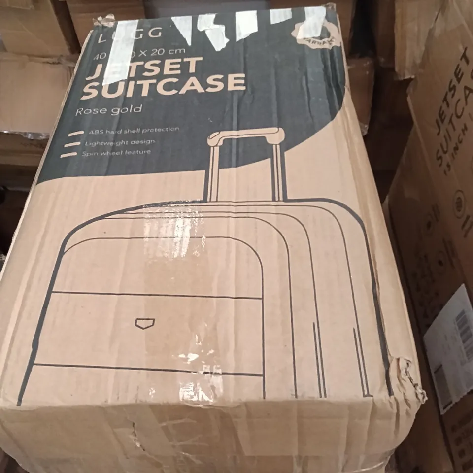 BOXED LUGG TRAVEL SUITCASE