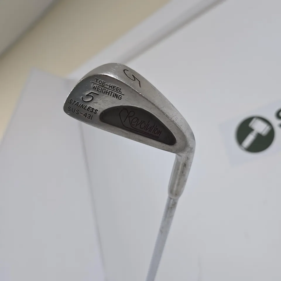 REVOLUTION TOE-HEEL WEIGHTING STAINLESS SUS-431 5 IRON