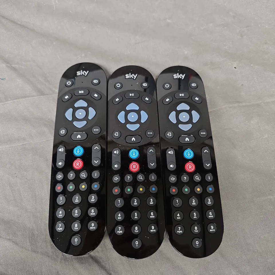 3 X REPLACEMENT SKY REMOTE CONTROLS 