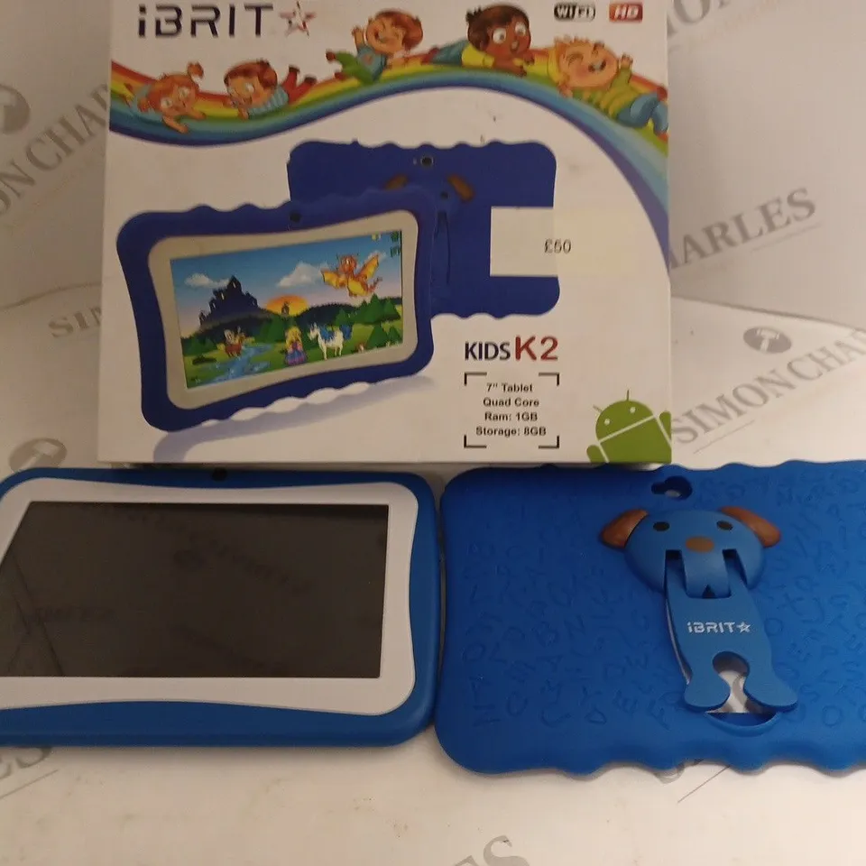 BOXED IBRIT KIDS K2 7" TABLET