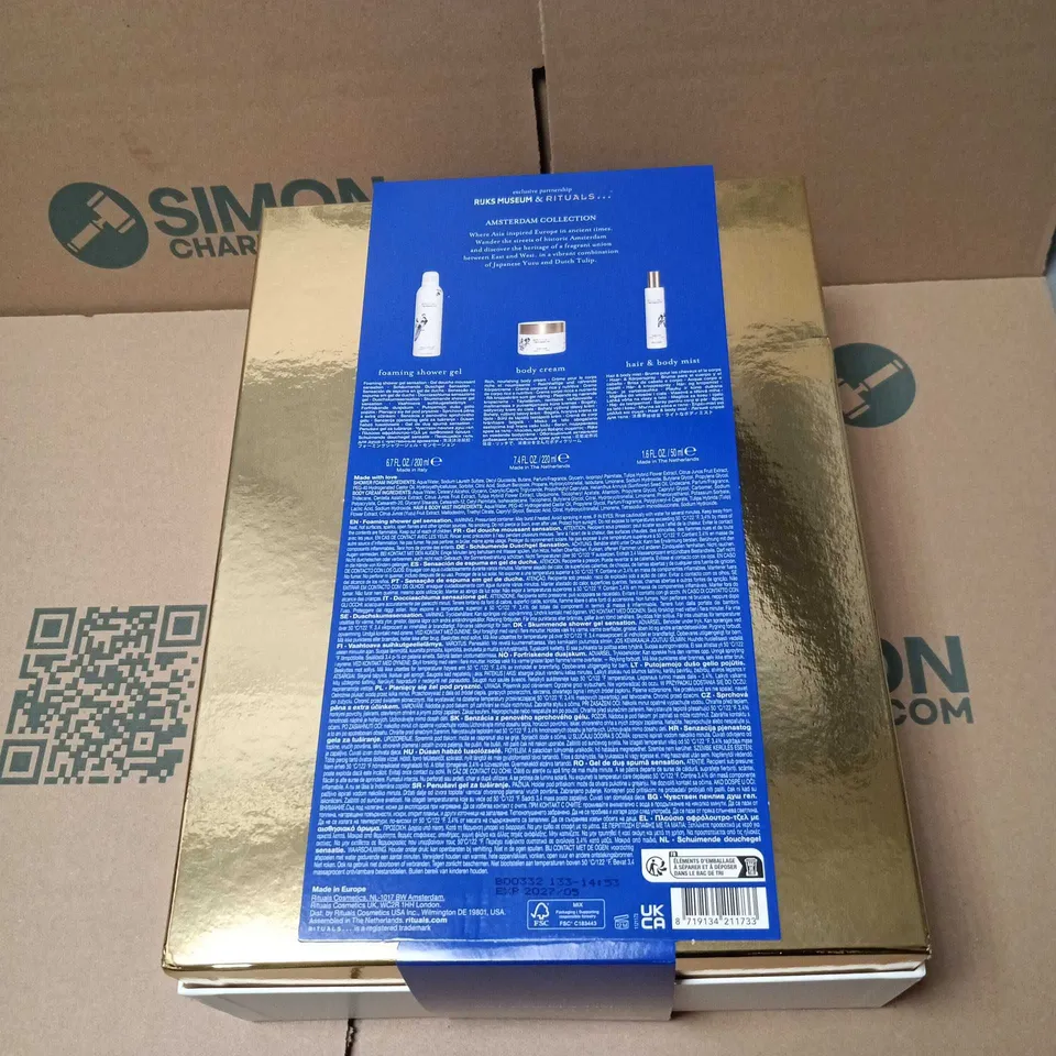 RITUALS...TULIP AND JAPANESE YUXU. THE AMSTERDAM COLLECTION GIFT SET