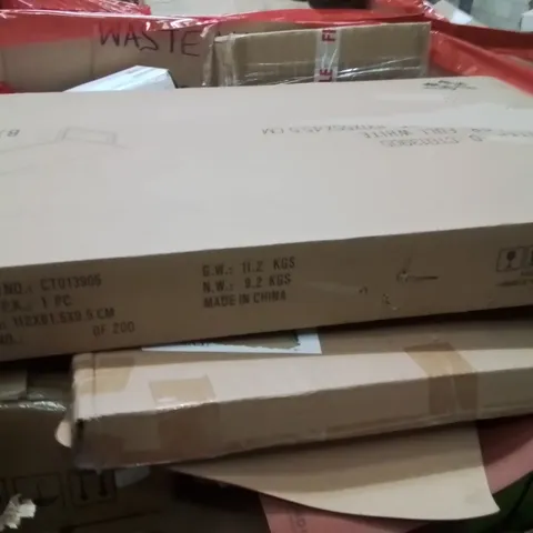 PALLET OF ASSORTED HOUSEHOLD GOODS AND PRODUCTS TO INCLUDE;SCOOTER,DESK,MOSQUITO NET