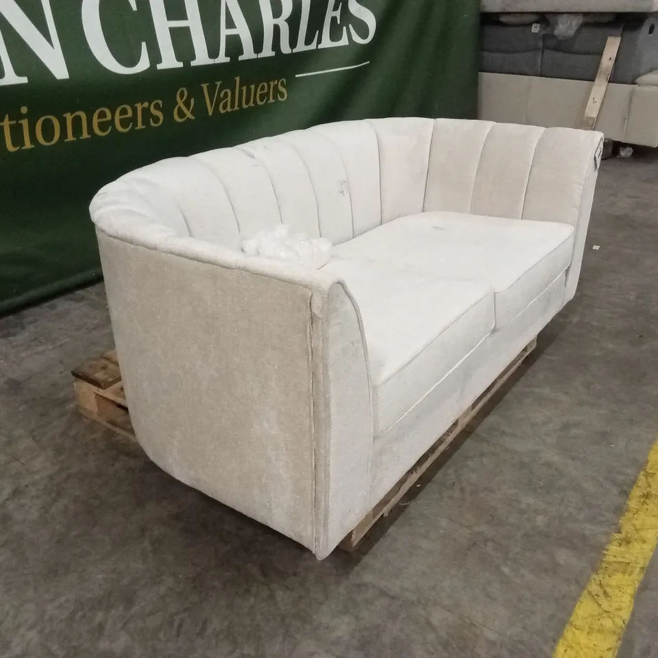 GUILD FABRIC 2 SEATER SOFA - IVORY RRP £649