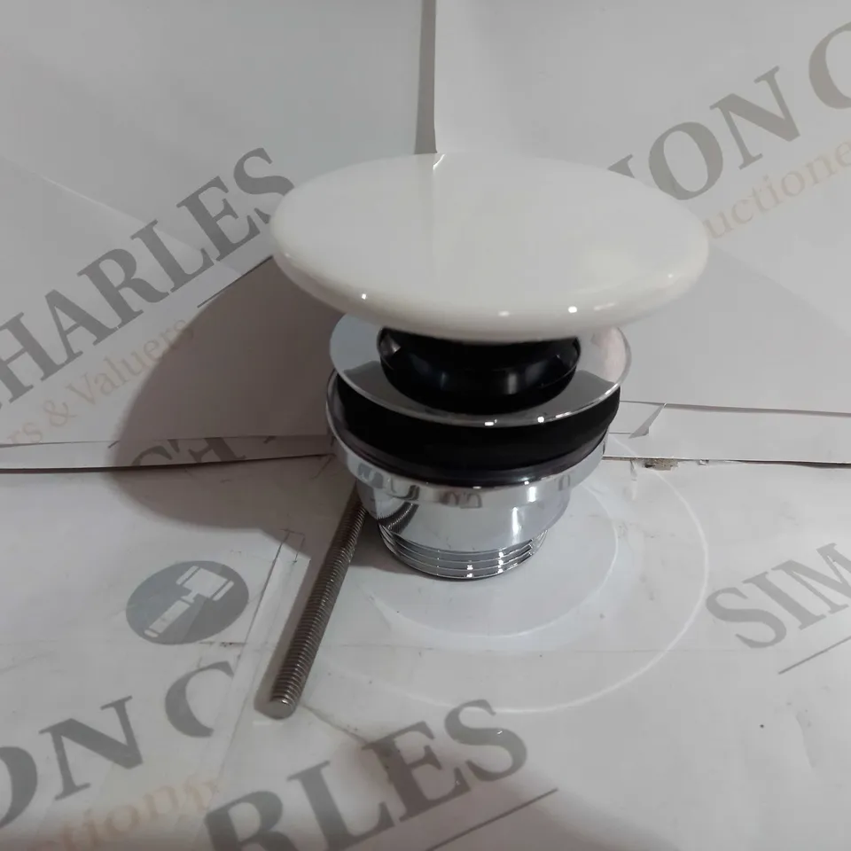 KOMFORTAS DRAIN VALVE WITH SAPHIRKERAMIK COVER