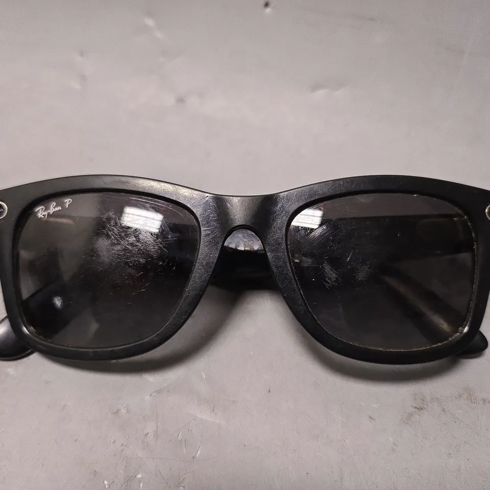 BOXED RAY BAN META WAYFARER SUNGLASSES 