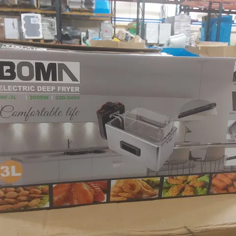 BRAND NEW BOXED BOMA ELECTRIC DEEP FRYER 